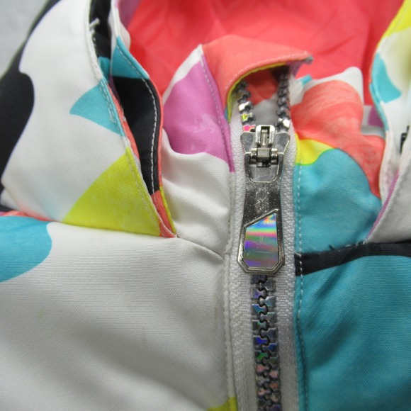 Spyder Ski Jacket Youth 8 Pink Atlas Insulated Thick Water Resistant Snowboard - Picture 10 of 16